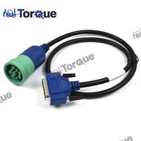 k line 9 pin cable forcnh est dpa5 for new holland case electronic service tools forcnh for iveco k line diagnostic cable