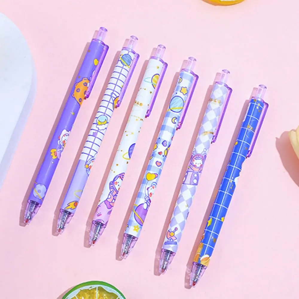 

6 шт./набор, гелевые ручки для письма 0,5 мм