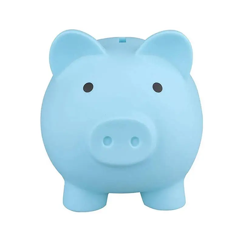 

Cute Plastic Pig Money Bank Kids Unbreakable Pig Money Saving Box Coin Storage Piggy Bank For Boys Girls Birthday Practical Gift