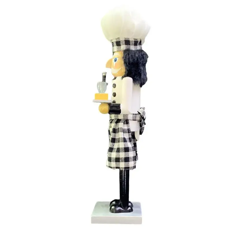 

Cm Wooden Nutcracker Figurine Christmas Ornaments Decoration Dolls Colorful Hand Painted Vintage Design Desk Decoration