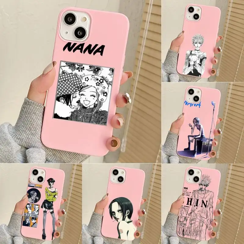 

Nana Osaki Anime Phone Case For Iphone 7 8 Plus X Xr Xs 11 12 13 Se2020 Mini Mobile Iphones 14 Pro Max Case