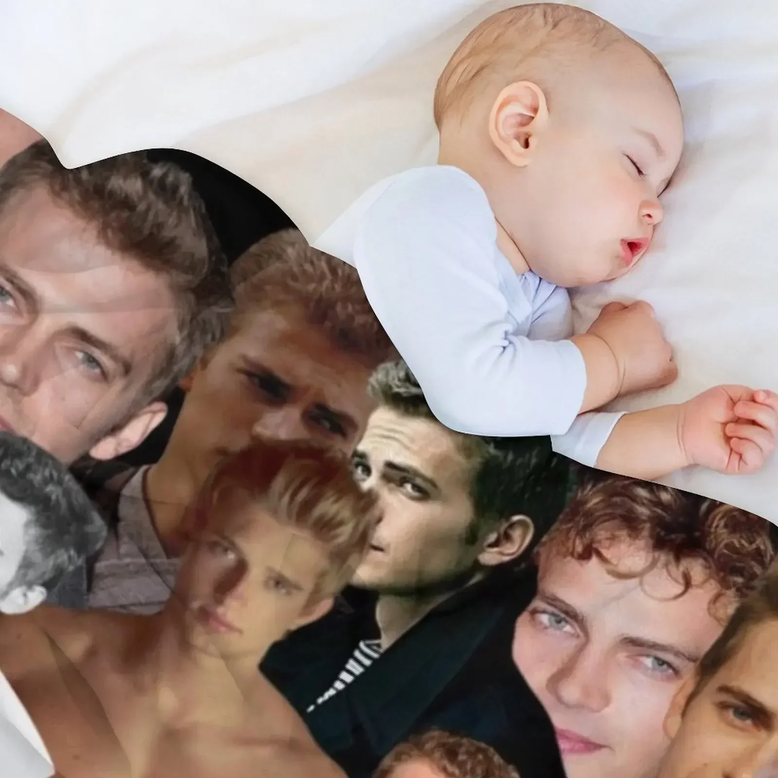 Hayden Christensen фотоколлаж мягкий плед