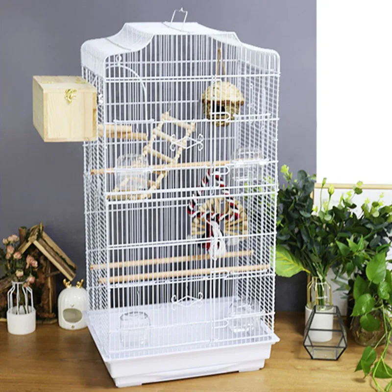 

Birdcage Lovebird Birds Nest Parrots Canary Hamster Bird Cages Hummingbird Pet Transportadora Para Perro Parrot Accessorie