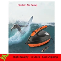 electric air pump 16 psi 110w 12v quick air inflator with led digital display for inflatable stand up paddle board boat dropship