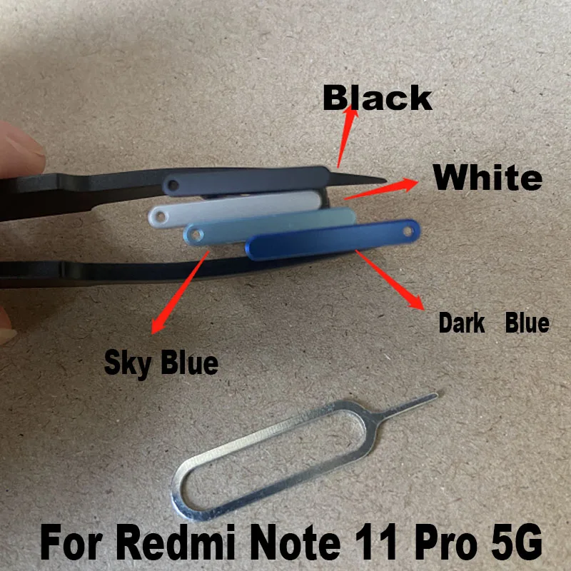 

Оригинальный новый лоток для Sim-карты для Xiaomi Redmi Note 11 PRO
