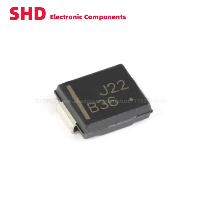 5 шт. MBRS360T3G B36 новый и оригинальный SMC 60 в/3A SMD диод Шоттки Новый аутентичный