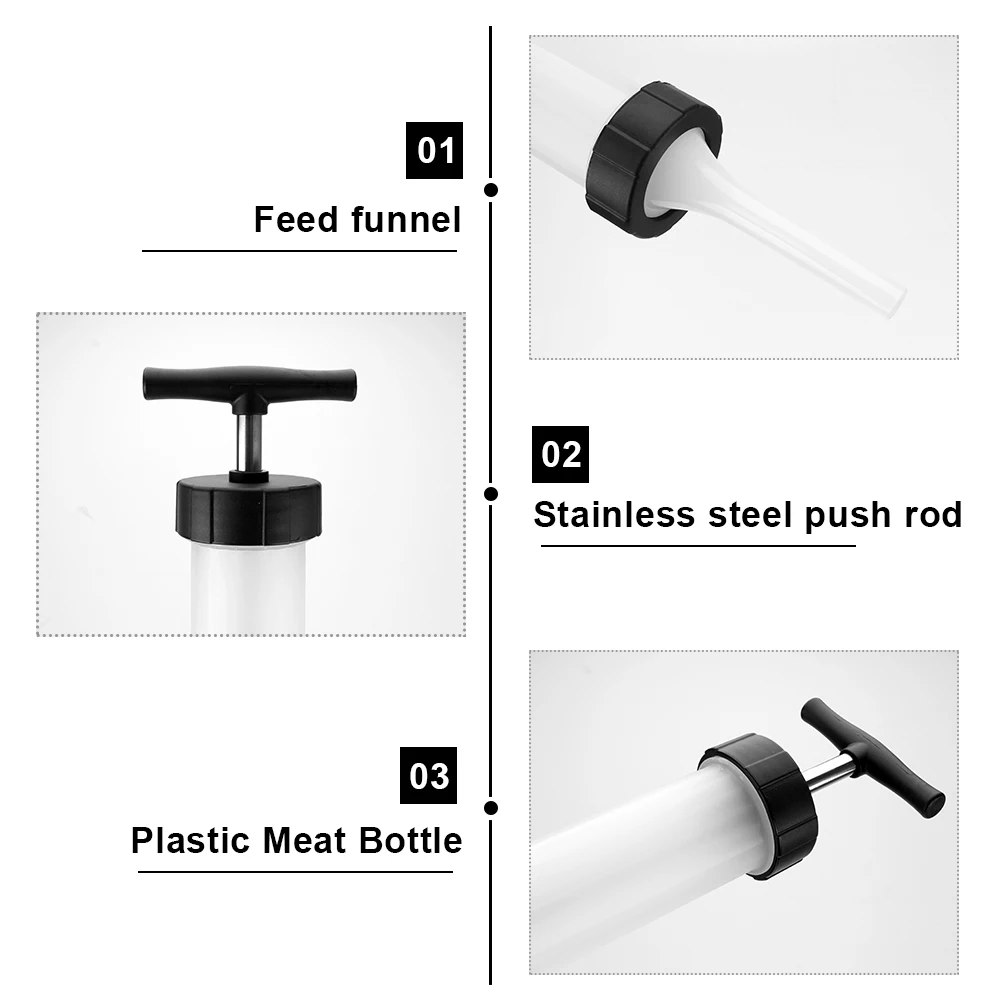Колбасный шприц для домашней колбасы ручные колбасные машины наполнители мяса