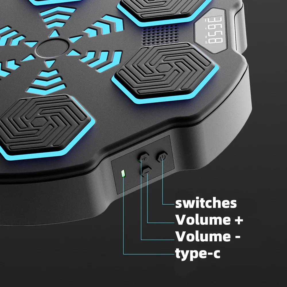 Музыкальная боксерская машина домашняя умная Bluetooth подключенная настенная