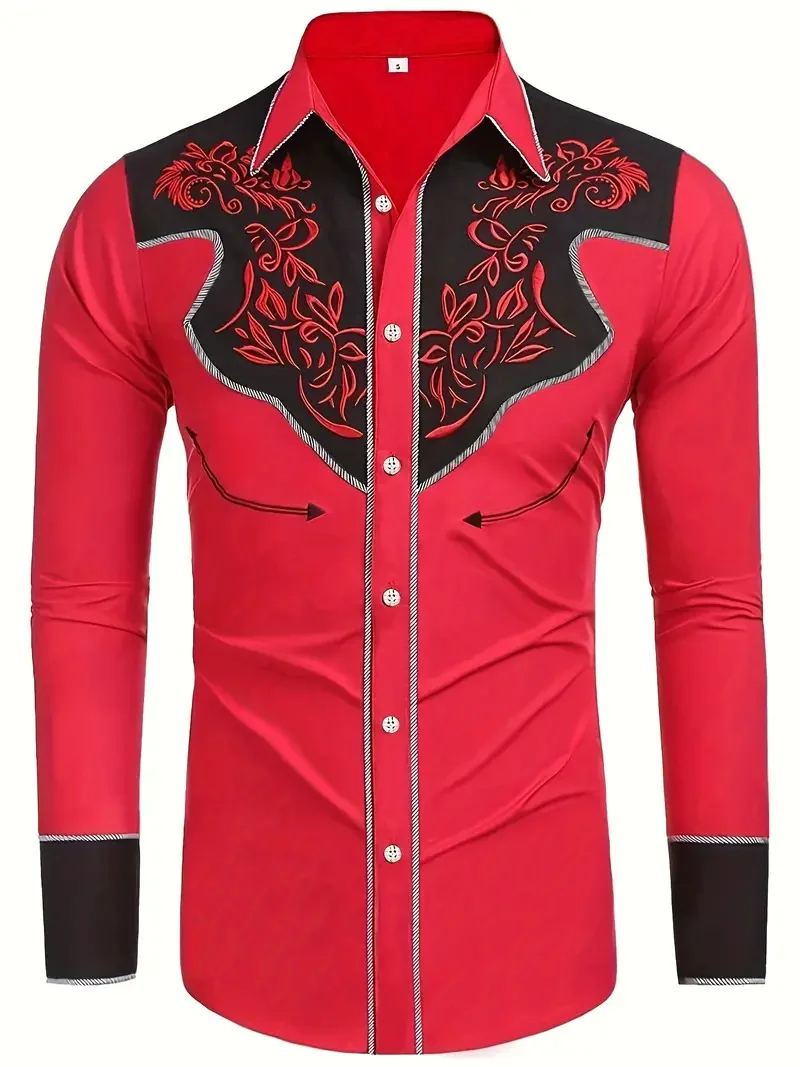 Мужская рубашка в этническом стиле
