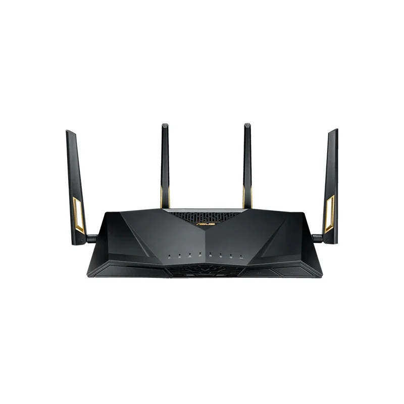 

ASUS RT-AX88U Gaming Router Wi-Fi 6 802.11ax 4x4 Up to 6000Mbps AX6000 MU-MIMO &OFDMA 2.4GHz/5GHz WiFi 4 Antennas+8 Lan 1000Mbps