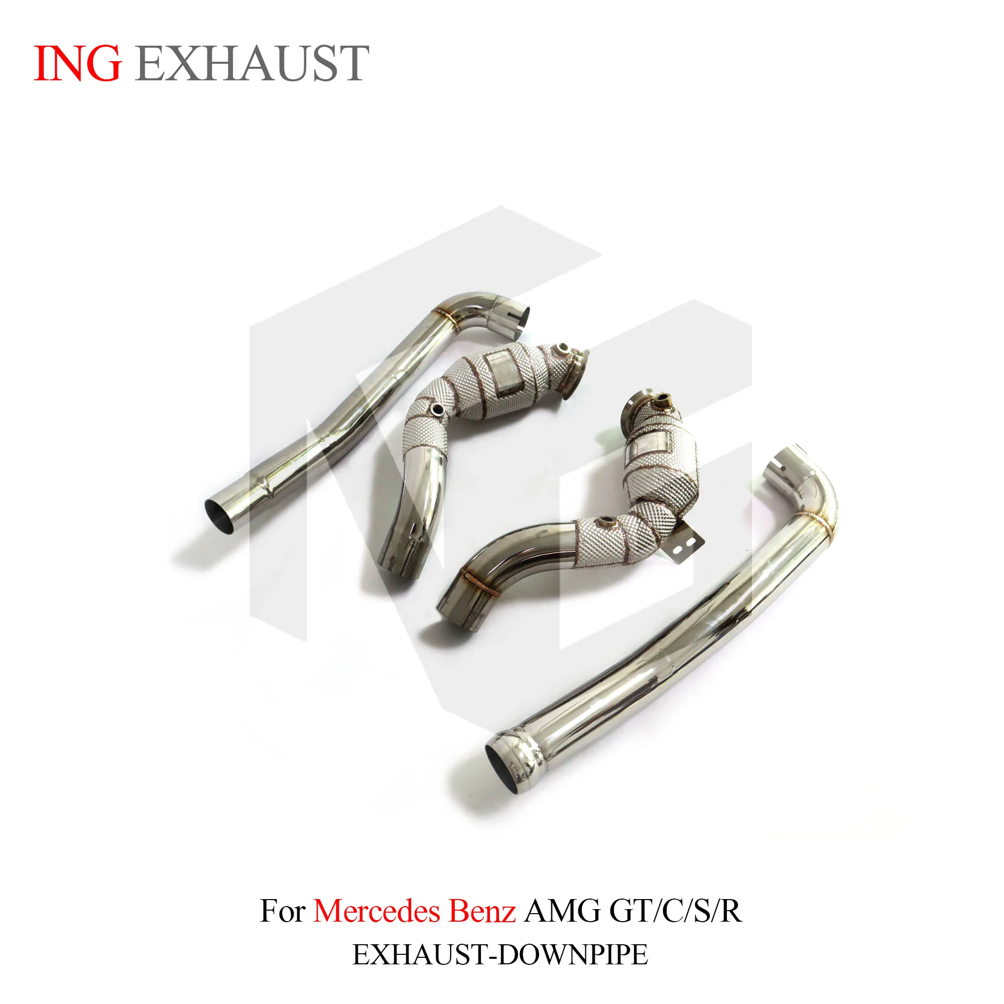 Катализованная водосточная труба ING SS304 для Mercedes Benz AMG GT GTC GTS GTR 4 0 т моторная