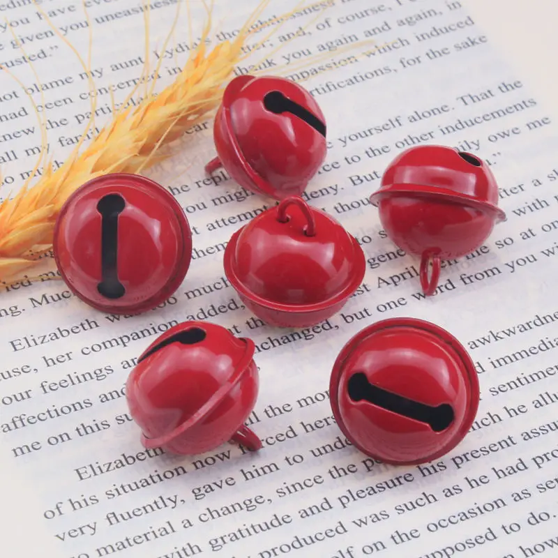 

Металлические рождественские колокольчики 10 шт.