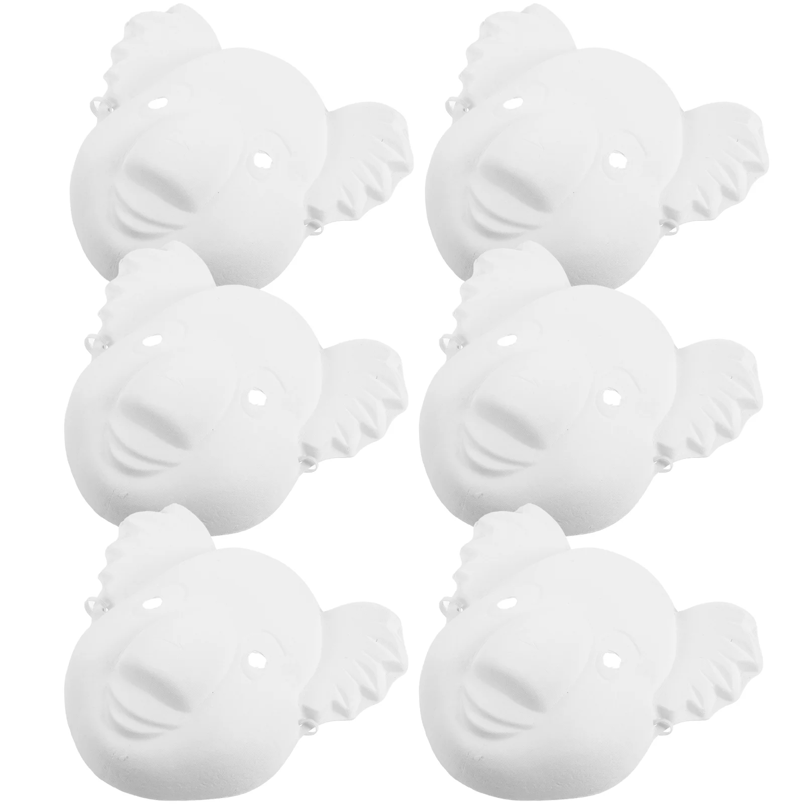 

6 шт., маскарадные маски с животными