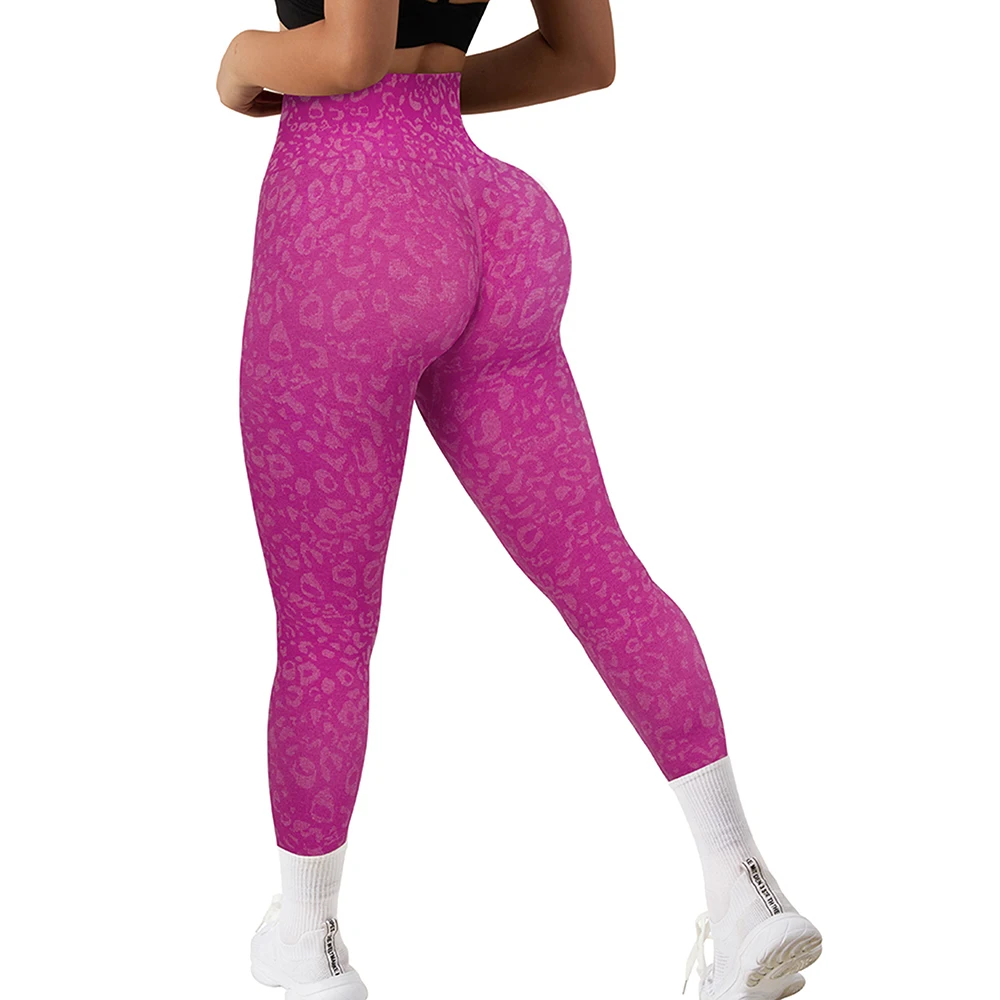 Бесшовные Леггинсы для женщин штаны йоги фитнеса с высокой талией женские