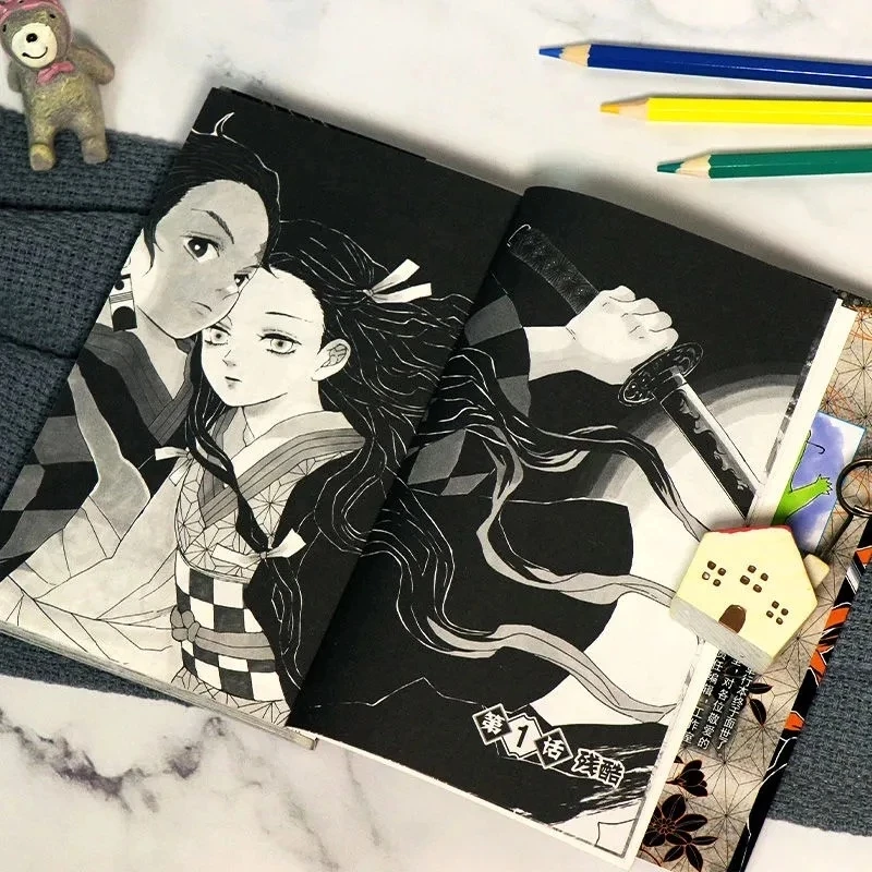 23 книги аниме рассекающий демонов Kimetsu no Vol 1-23 Yaiba японская Молодежная фантастика