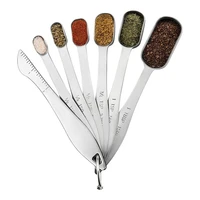 stainless steel measuring spoon sets premium stackable multiple size coffee measuring cup kitchen gadgets and accessories