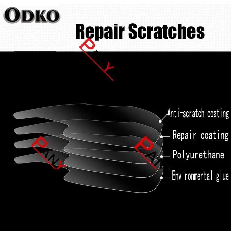 Защитная пленка для автомобильных фар Mercedes Benz GLE Class W166 C292 W167 AMG 2015-On Прозрачная