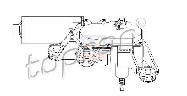 

Код магазина: 110741755 дюйма, Задняя деталь стеклоочистителя 97-01
