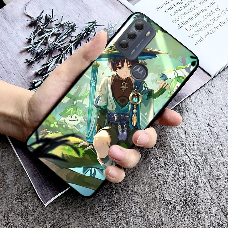 Внешний аккумулятор Genshin для Moto G84 G23 G24 G31 G32 G41 G51 G52 G53 G54 G71 G82 G42 G62 G200 G Play Stylus