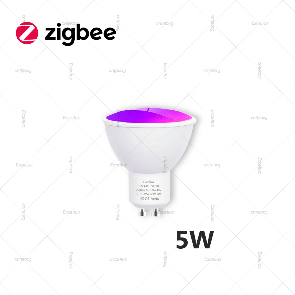 

Excellux Ewelink Wi-Fi/ZigBee LED лампа RGB