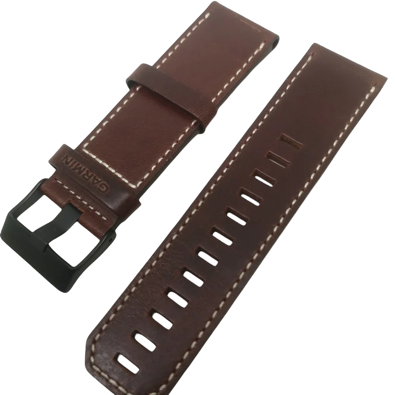 4 шт. GARMIN оригинальный и новый 26 мм кожаный сменный ремешок для fenix1 fenix2 fenix3 hr fenix6 6x