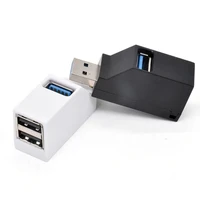 usb 3 0 hub adapter extender mini splitter box 3 ports for pc laptop macbook mobile phone high speed u disk reader for xiaomi