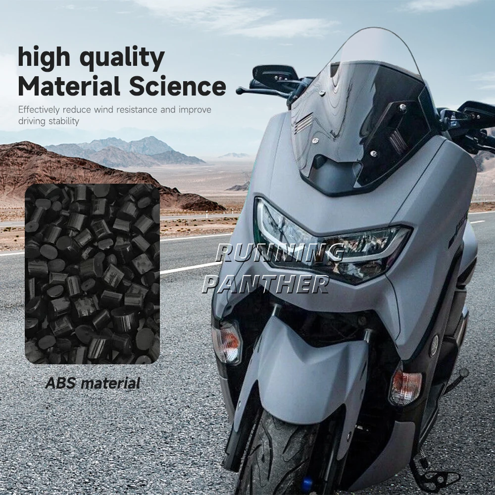 Фото Направляющая для лобового стекла 2020-2024 для YAMAHA NMAX 155 N-MAX 155, обновленные конкурентоспособные новые аксессуары для мотоциклов №3
