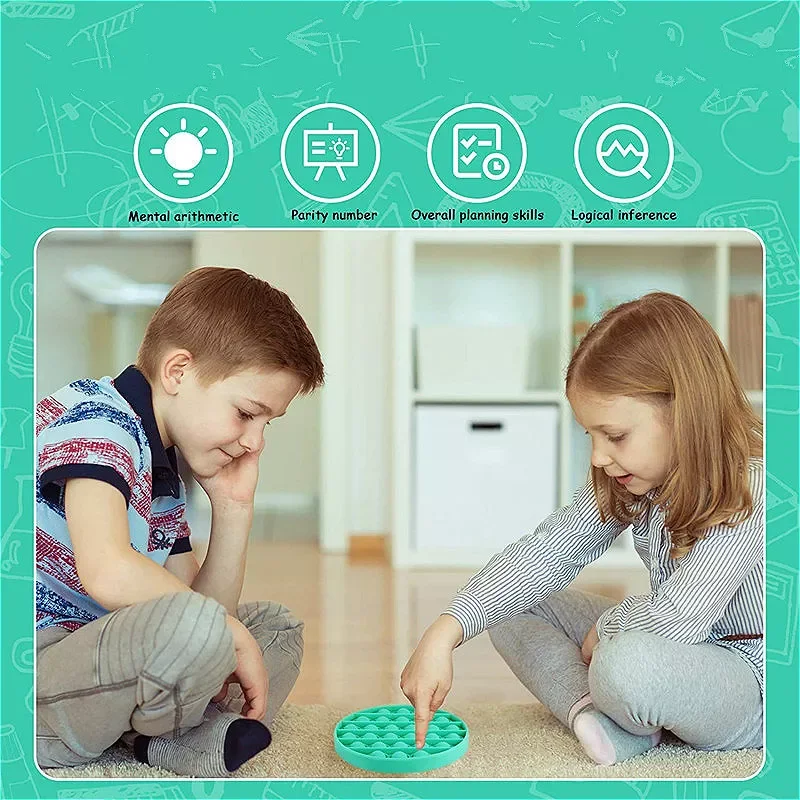 

Игра антистрессовые игрушки, пузырьковая игра, пуш-фиджет, сенсорная игрушка, забавные игрушки для взрослых и детей для снятия стресса, сили...