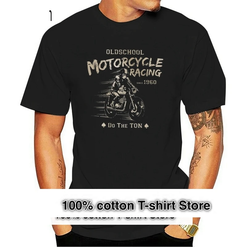 

2019 горячая Распродажа 100% хлопок Oldschool мотоциклетная гоночная футболка Cafe Racer NineT R NineT Scrambler Tees футболка