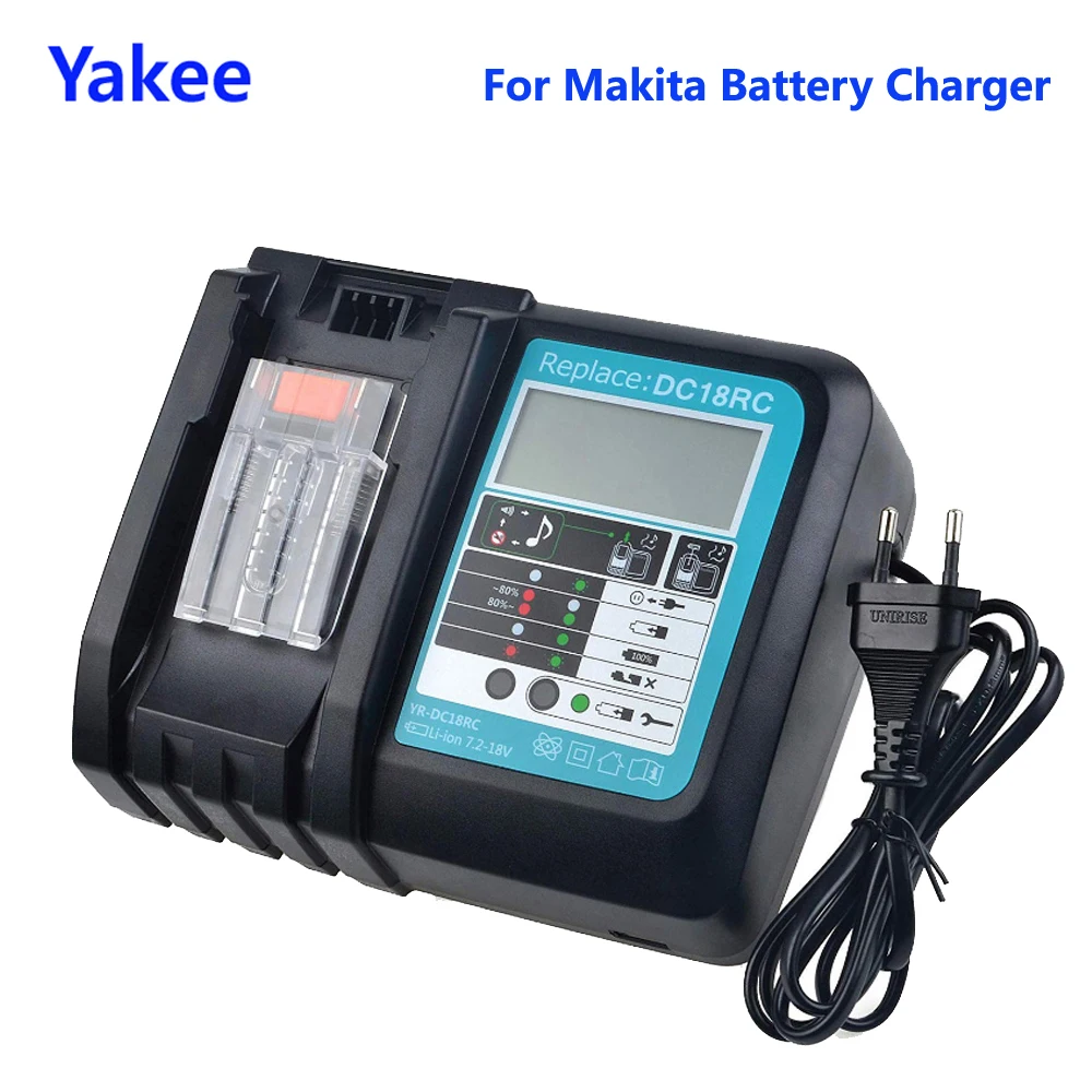 Зарядное устройство для аккумуляторов Makita 14 4 в 18 BL1830 Bl1430 DC18RC 3A зарядное Bl1830
