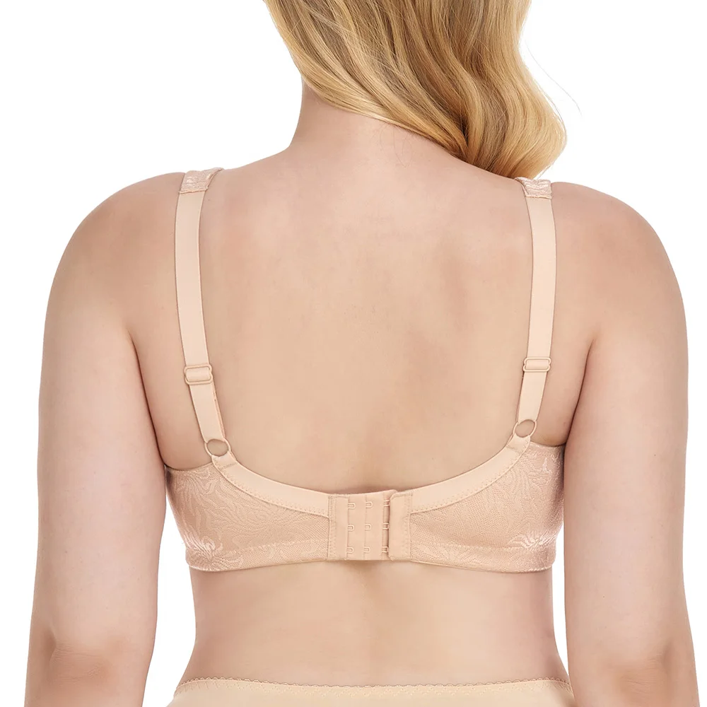 New Wirefree Plus Size Bras For Women Lace Thin Soft Full Coverage Bras Unlined Women Bra Big Size C D E F G H I Cup