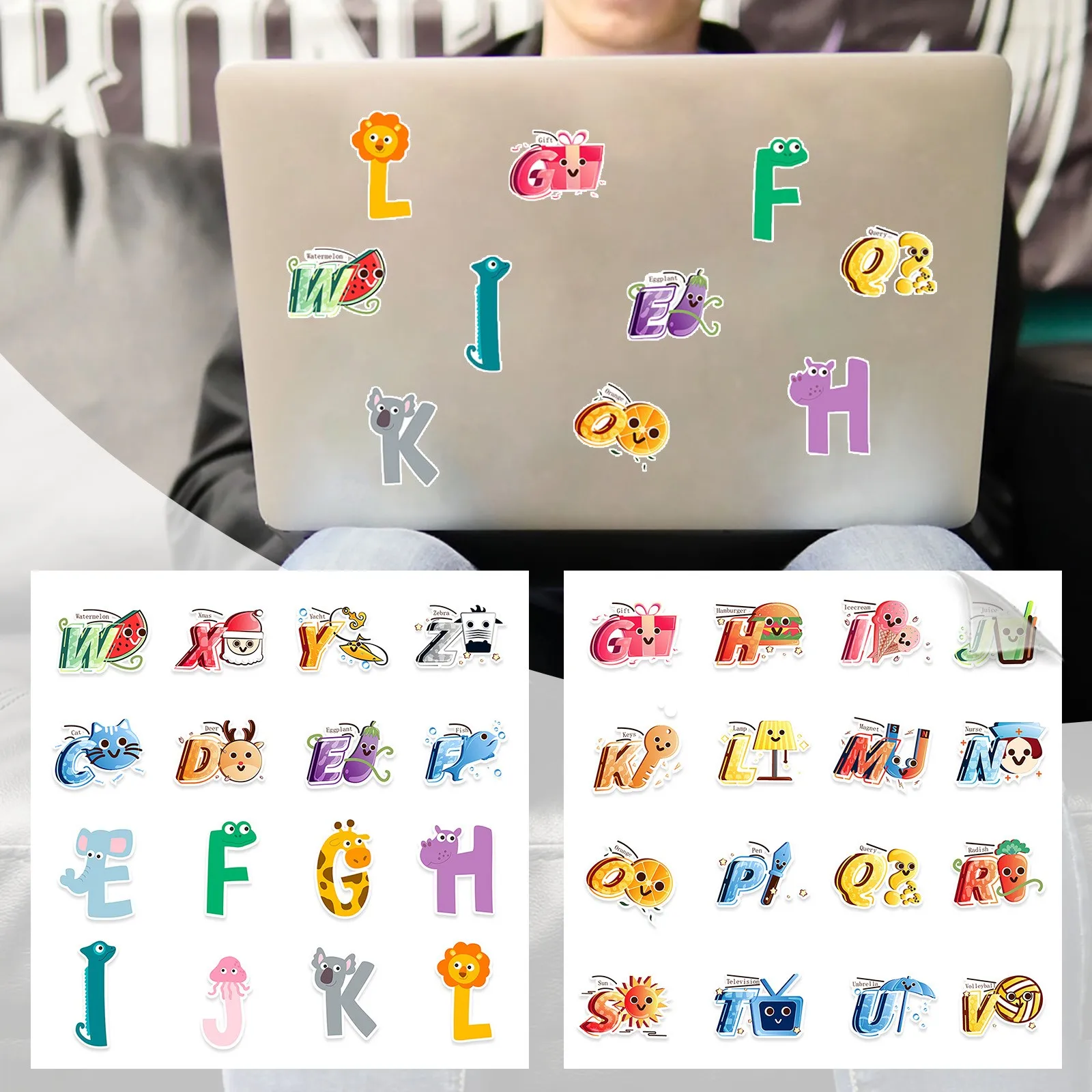 

Наклейка для багажа, холодильника, телефона, водостойкая Наклейка 50 шт.