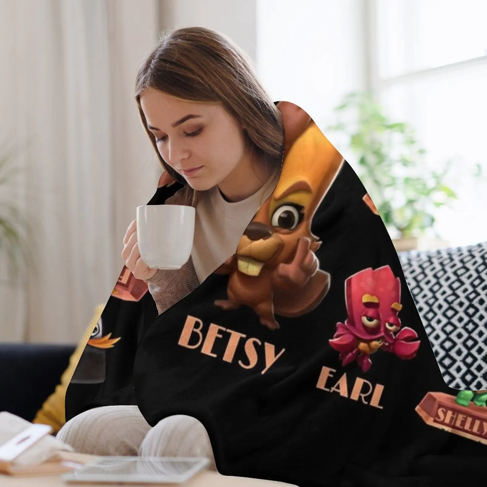 My Favorite Zooba Battle Arena Royale Fleece Blanket