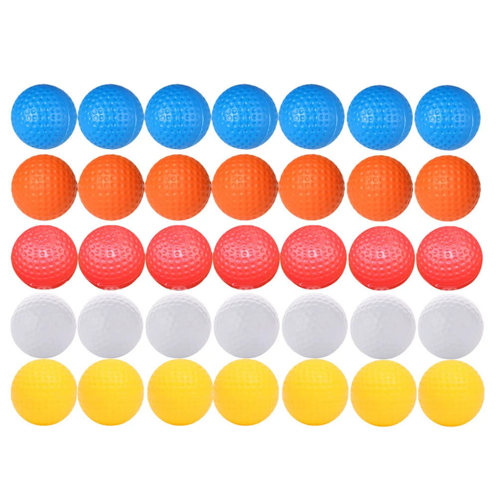 

30pcs Non-porous Balls Swing Training Aids Indoor Practice Balls Practice Tools