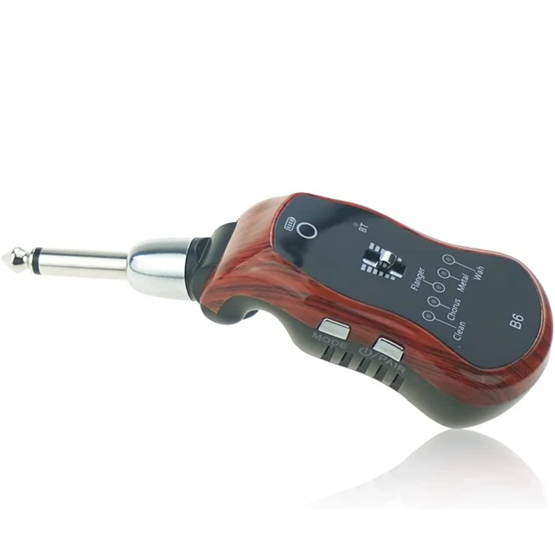 B6 гитарный усилитель для наушников мини-штекер Bluetooth-приемник перезаряжаемый