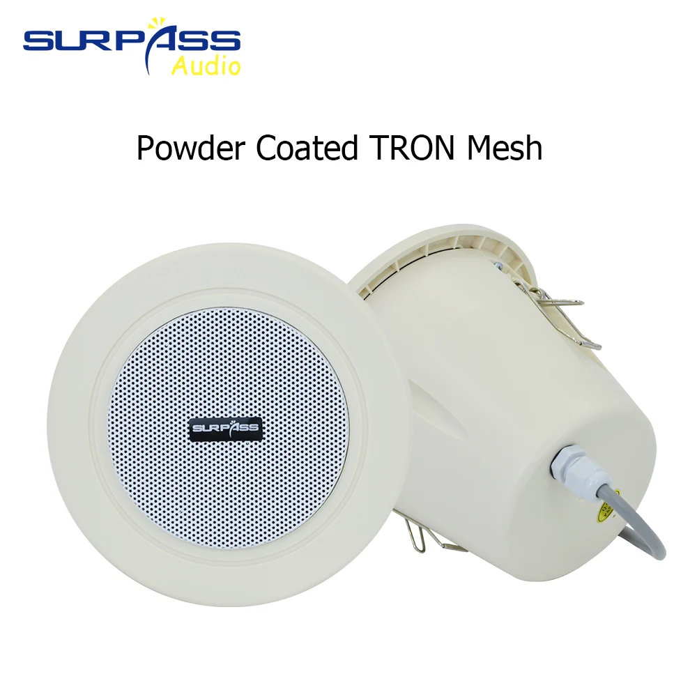 Водонепроницаемая потолочная Колонка PA System 6 Вт/3 Вт @ 100 в декоративная