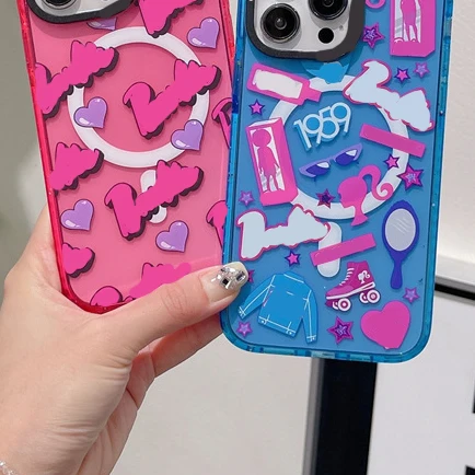 

Lady MagSafe Phone Case Cover for IPhone 11 12 13 14 15 Pro Max Case for IPhone 15 Pro Max
