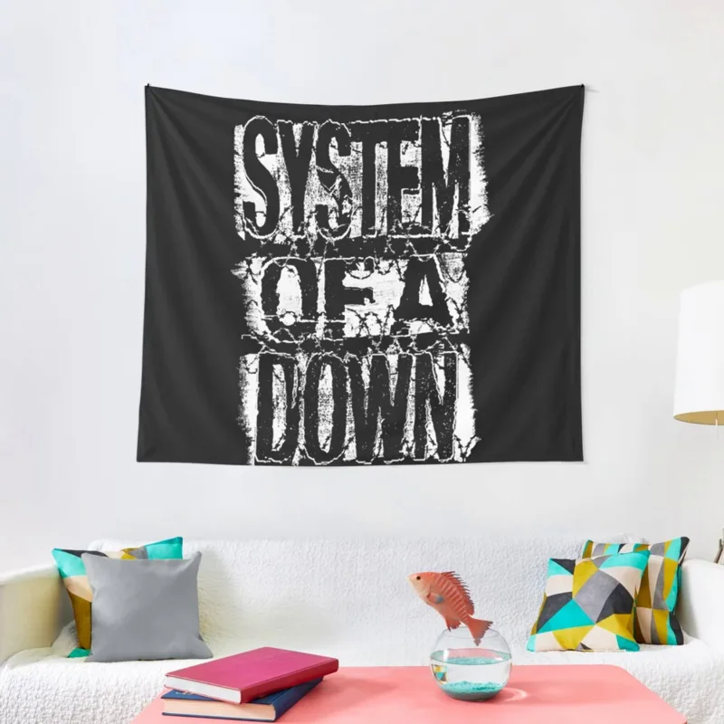 

00000 system of a down Tapestry Outdoor Decor Room Decor For Girls