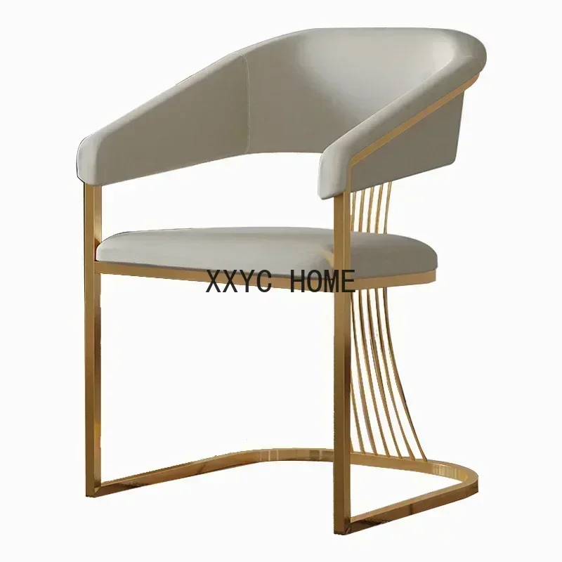 Роскошный дизайн мягкие стулья в стиле лофт для гостиной спинка обеденная
