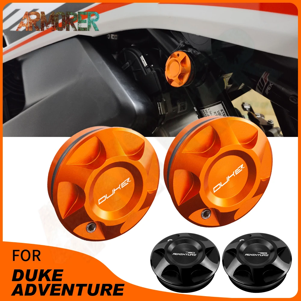 

Motorcycle Accessories Frame Hole Insert Cap Carved Decorative Cover Plug For KTM 790Duke/L 890 Duke R 790 Adventure/R 2019 2020