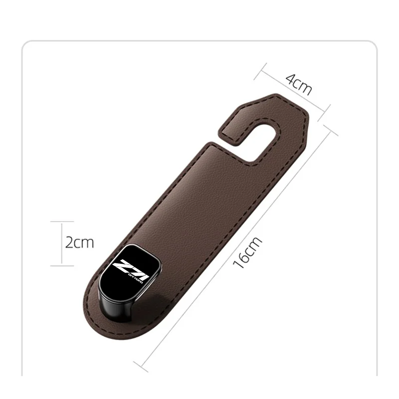 1 шт. кожаный металлический крючок на заднее сиденье автомобиля аксессуары для