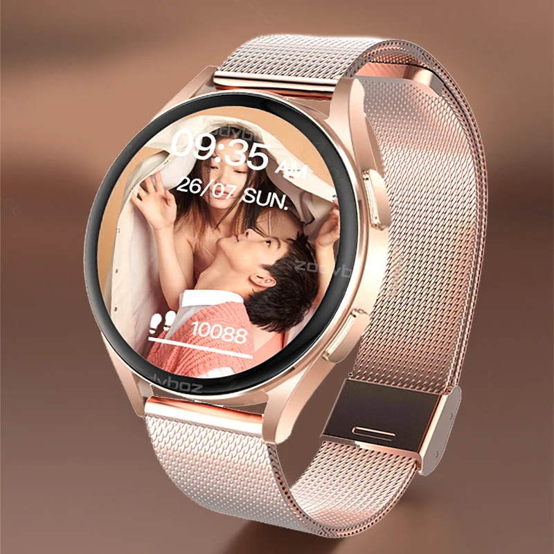 

2022 Fashion Smart Watch Ladies Heart Rate Blood Pressure Multifunctional Sport Watch Men Woman Waterproof Smartwatch Women+box