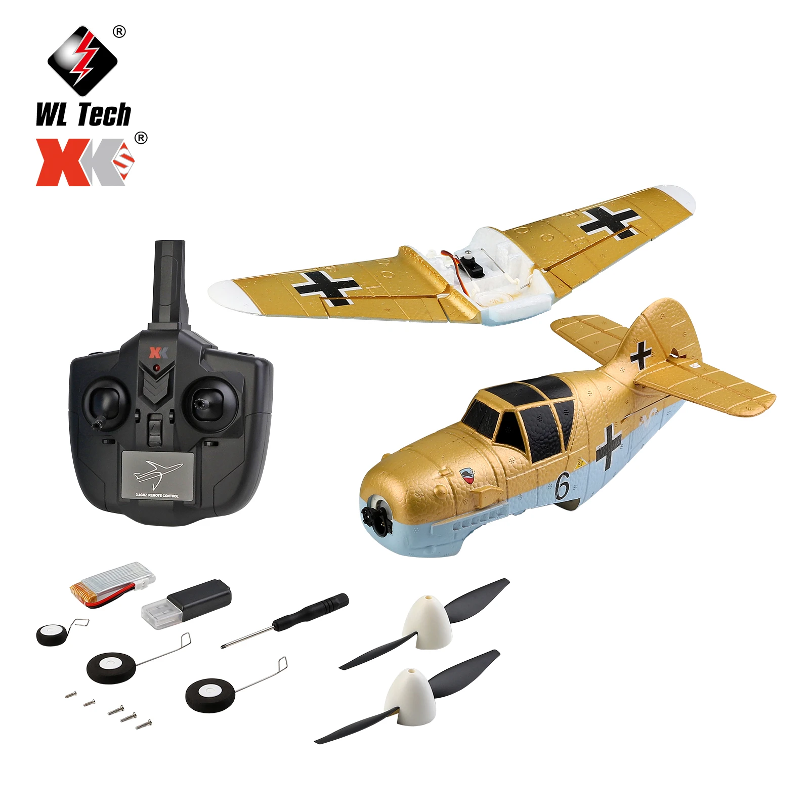 WLtoys A250 2 4G 3D/6G 4Ch RC самолет 6-осевой гироскоп планер с фиксированным крылом уличные