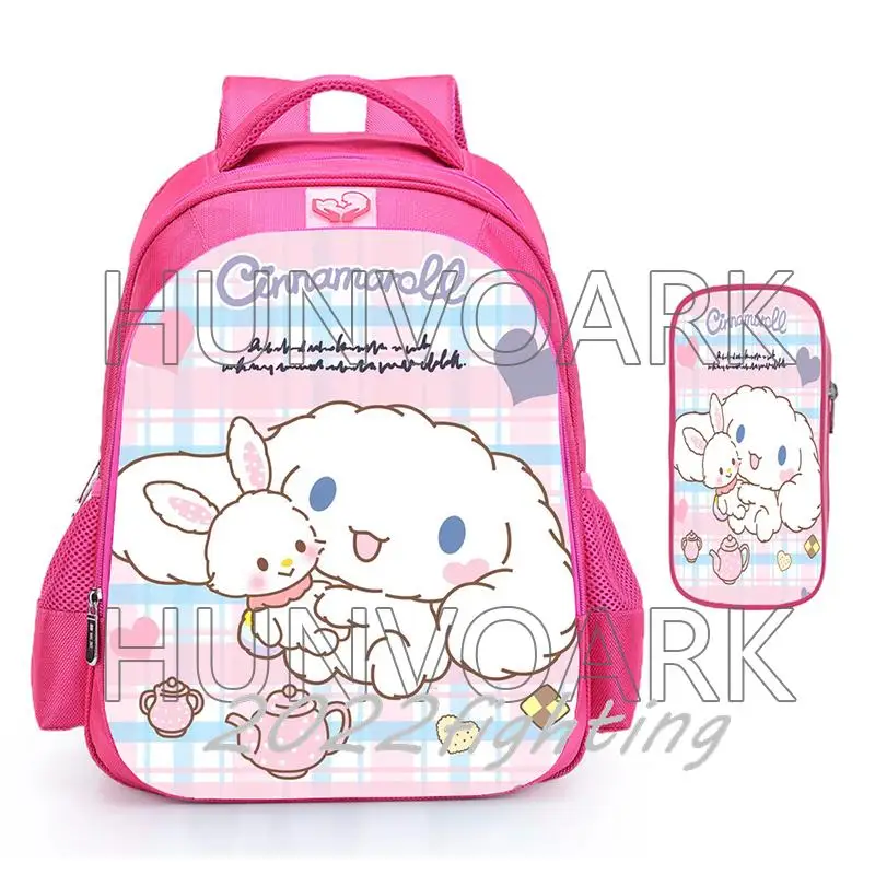 Школьные ранцы Cinnamoroll для мальчиков и девочек Детские ортопедические рюкзаки
