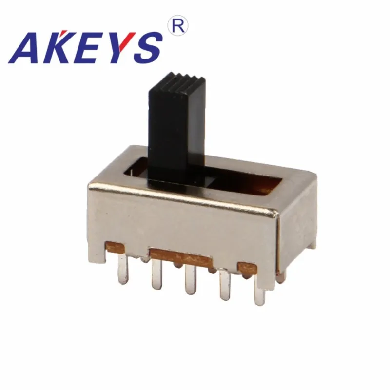 10 шт. SS-24F03 2P4T двухполюсный четырехпозиционный ползунковый переключатель