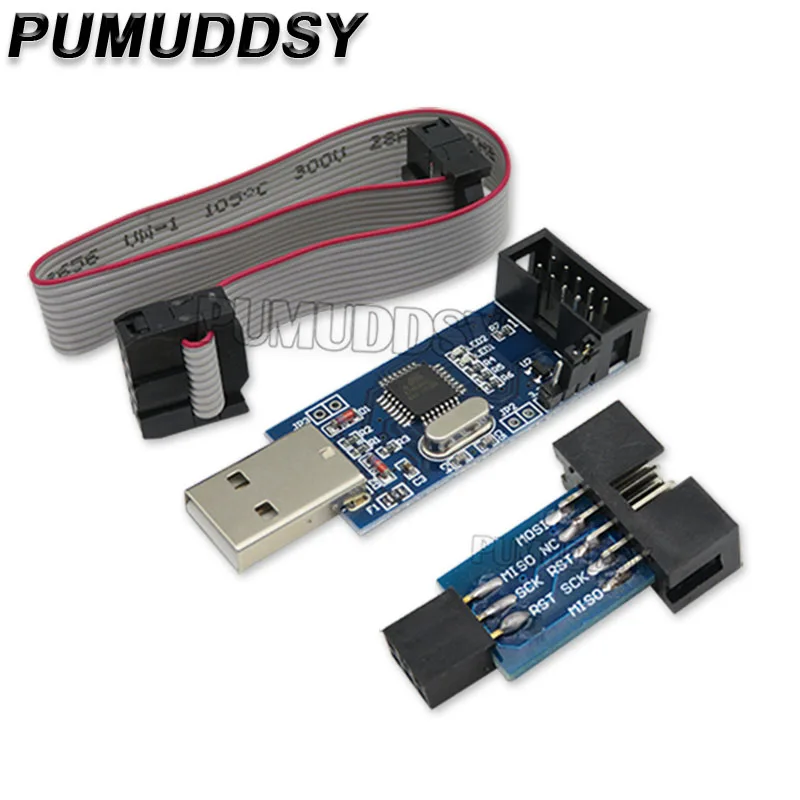 USB-программатор Ibuw USBASP USBISP AVR с поддержкой Win7 64 STK500