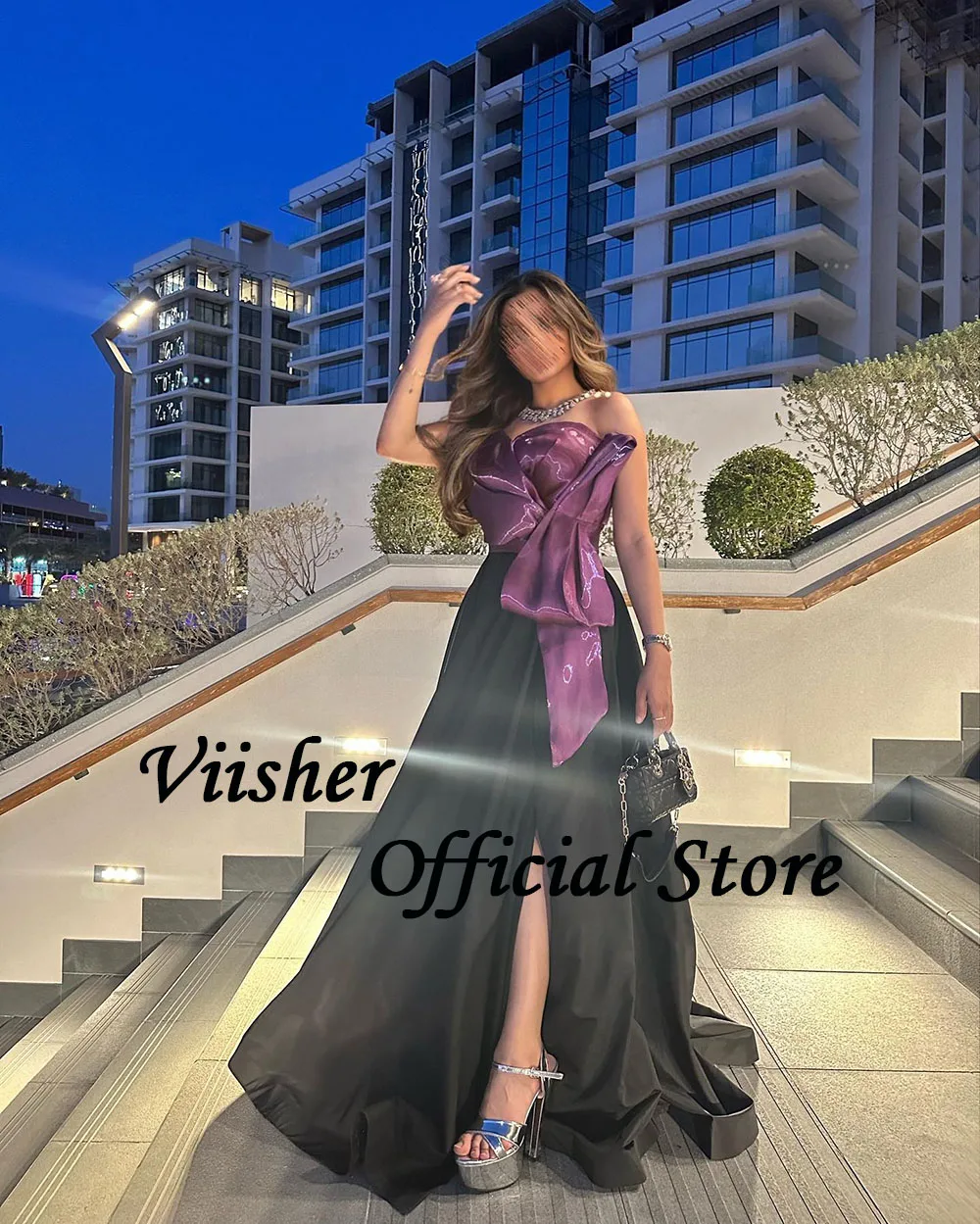 Рисунок 3 - Viisher черные фиолетовые трапециевидные