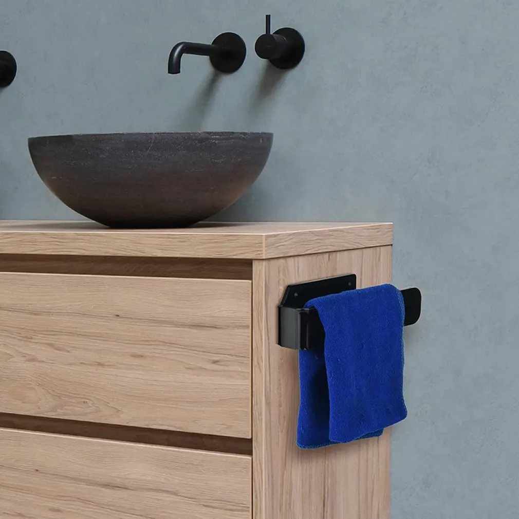 Держатель для полотенец вешалка хранения держатель над шкафом демонстрации