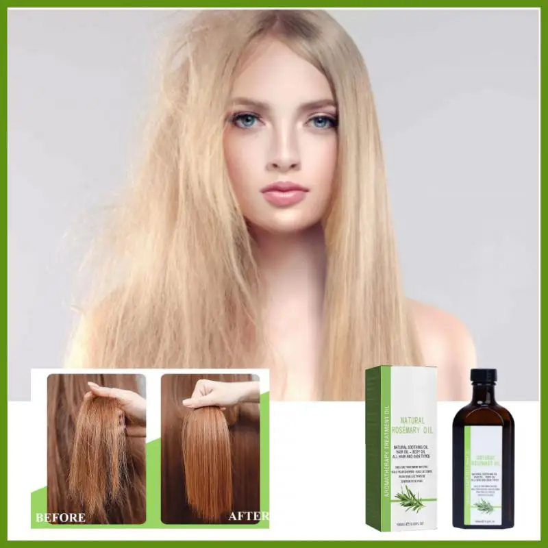 

New 100ml Hair Care Essential Oil Repairs Damaged Hair Moisturizes Hair Smooth Aromatic Hair Care Soft Hair Scalp Treatments
