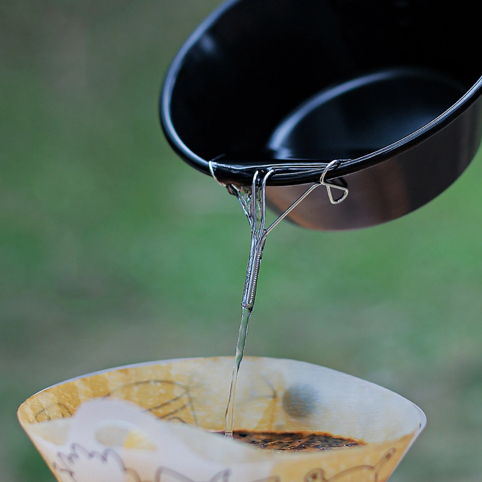 

Outdoor Camping Pouring Spout For Camp-Sierra Bowl And Cups Stainless Steel Spout Lightweight Spout For Camping Accessories